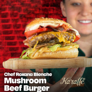 Mushroom Beef Burger